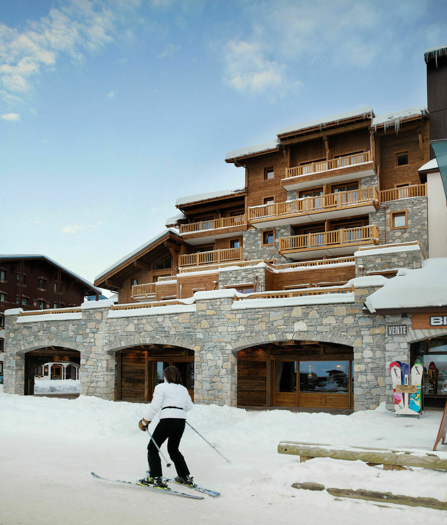 Cgh Residences & Spas La Ferme Du Val Claret Tignes Kültér fotó